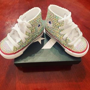 Handmade Custom Bedazzled Converse